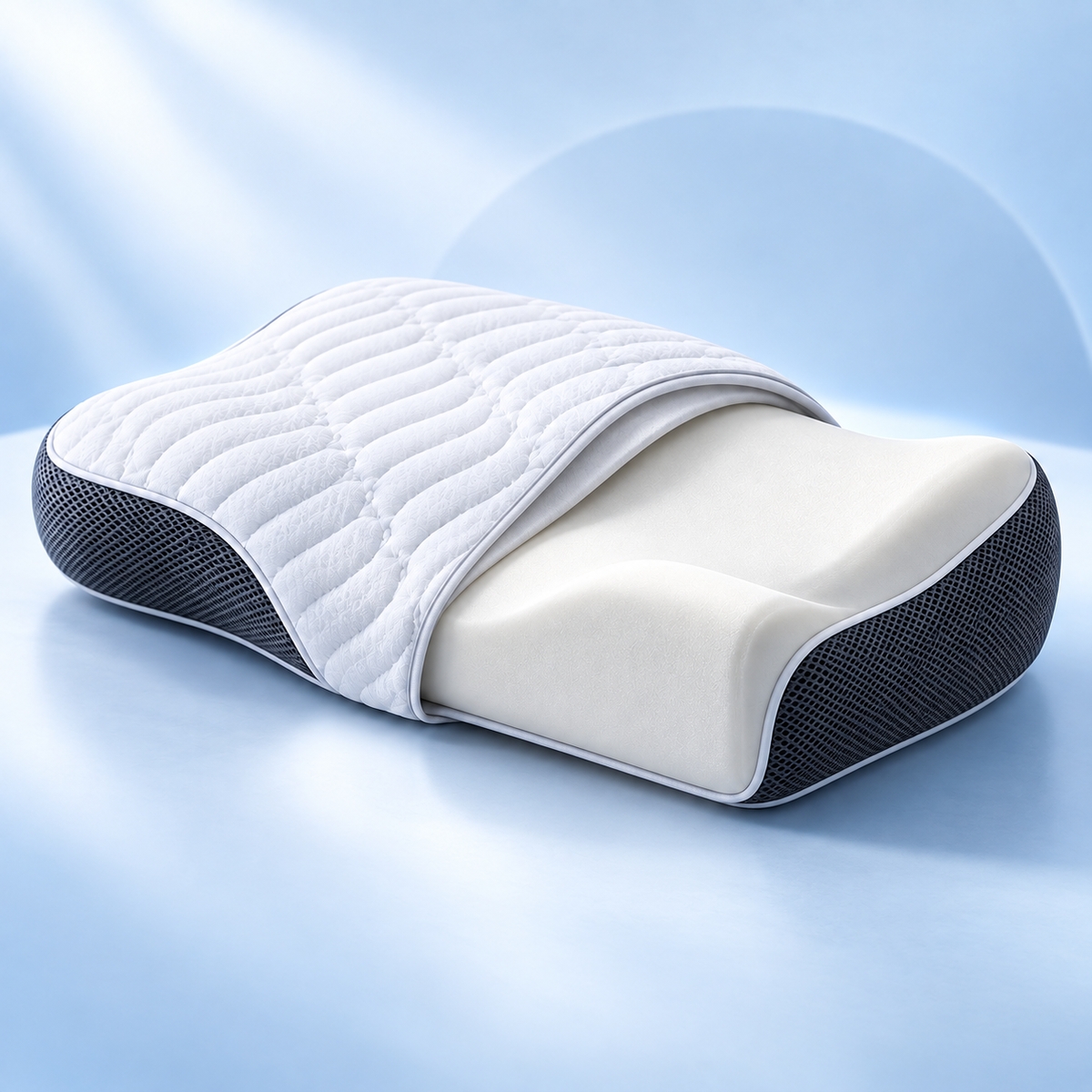 1× Nuvora™ Ergonomisch Hoofdkussen