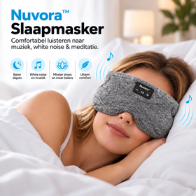Nuvora™ Slaapmasker met Bluetooth Speakers