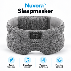 Nuvora™ Slaapmasker met Bluetooth Speakers