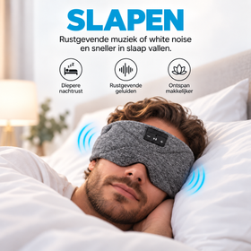 Nuvora™ Slaapmasker met Bluetooth Speakers