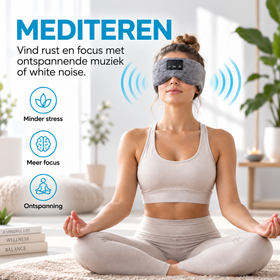 Nuvora™ Slaapmasker met Bluetooth Speakers