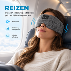 Nuvora™ Slaapmasker met Bluetooth Speakers