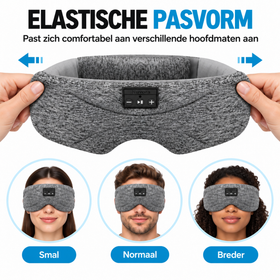 Nuvora™ Slaapmasker met Bluetooth Speakers