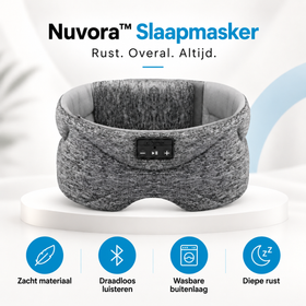 Nuvora™ Slaapmasker met Bluetooth Speakers