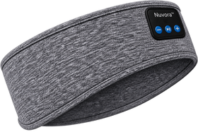 Nuvora™ Slaaphoofdband | Comfortabel luisteren naar muziek, white noise & meditatie