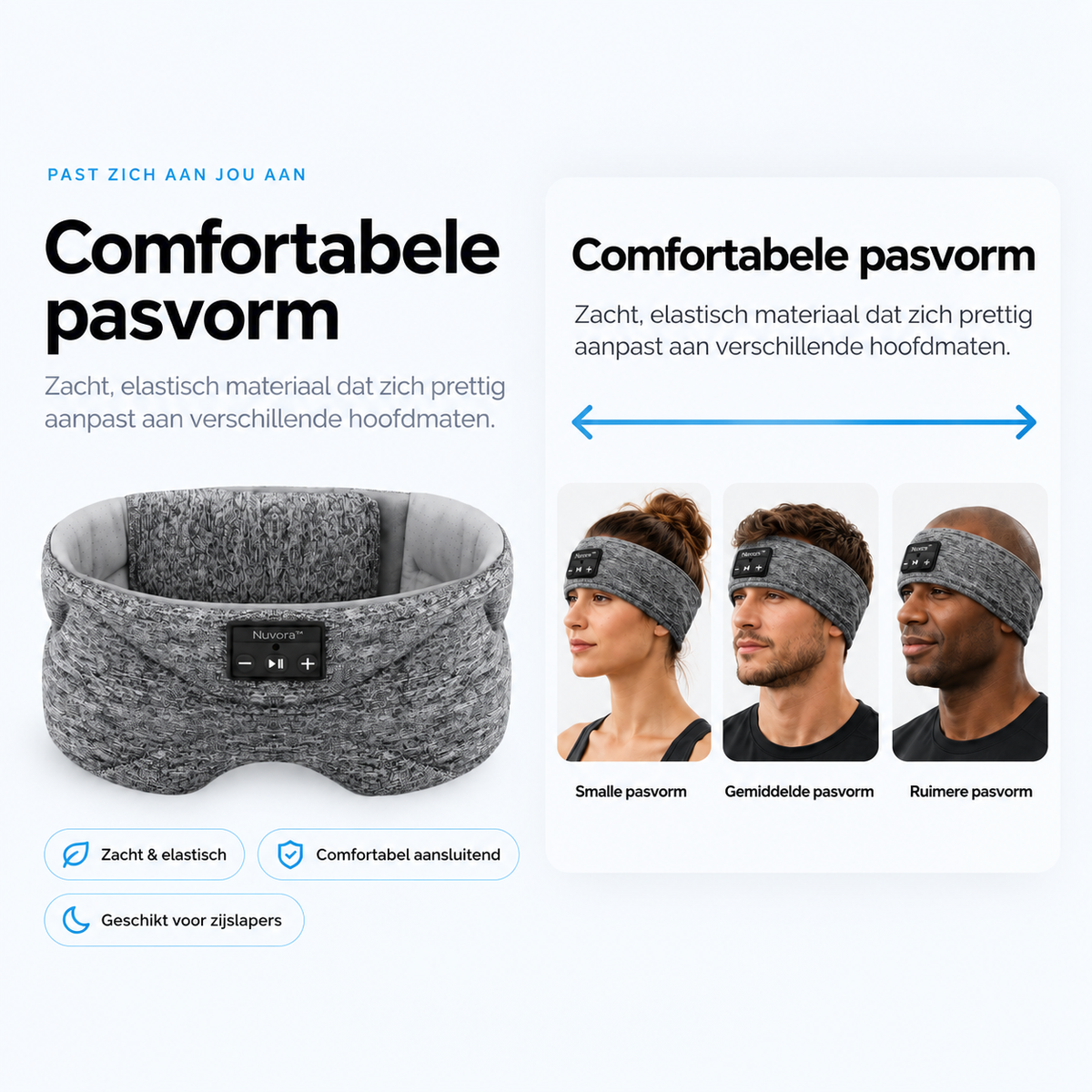 Nuvora elastische pasvorm